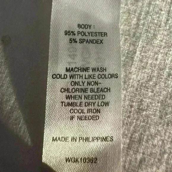 NWOT Size XXL Plus Size Tunic Longer Top Blue Geometric Patern - Picture 6 of 7